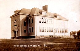 Camden High School (Photo courtesy of Camden-Rockport Historical Society)