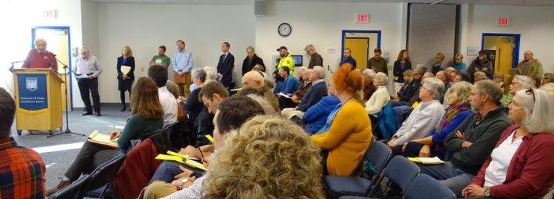 Degrasse suggested an audit should be done to learn the cost of service per route. (photo by Erica Thoms)