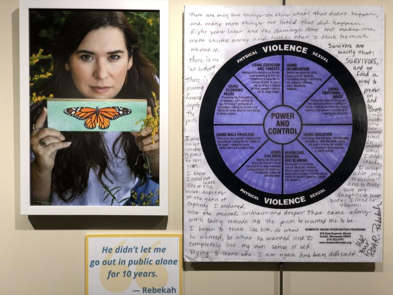 Rebekah Lowell is one of a half-dozen Finding Our Voices survivors from Biddeford to Bar Harbor who will participate in an online 'Survivors Speak' discussion on March 22. (Photo courtesy Camden Public Library)