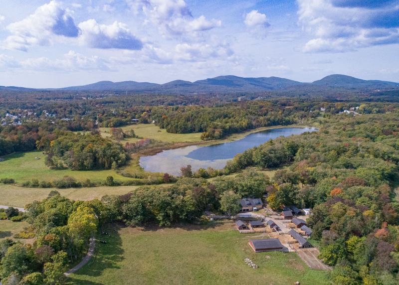 Aldermere Farm, in Rockport, is a treasured legacy, home to the Belted Galloways and local agriculture initiatives. (Photo courtesy Ken Woisard Photography)