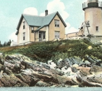Curtis Island Lighthouse. (Photo courtesy Camden Historic Resources Committee)