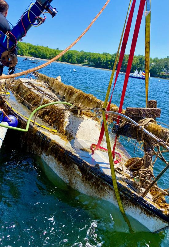 (Photo courtesy Camden Harbor Master Steve Pixley)