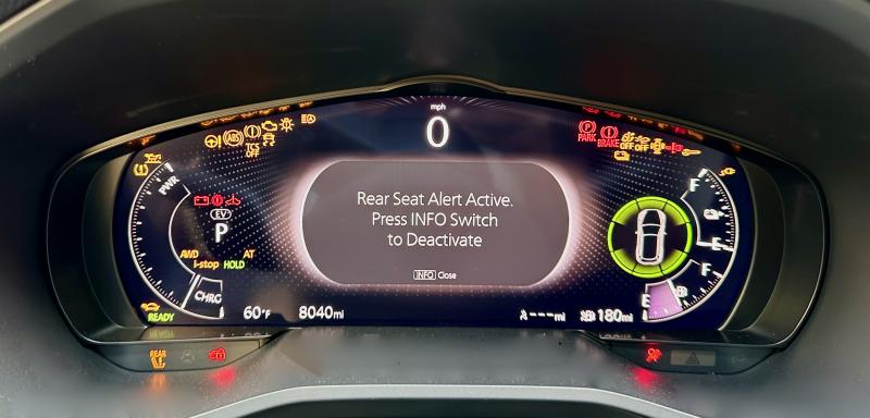 There’s a lot going on here, from safety alerts to fuel efficiency, gear selection and power flow with plenty of behind-the-scenes systems monitoring thrown in for good measure.