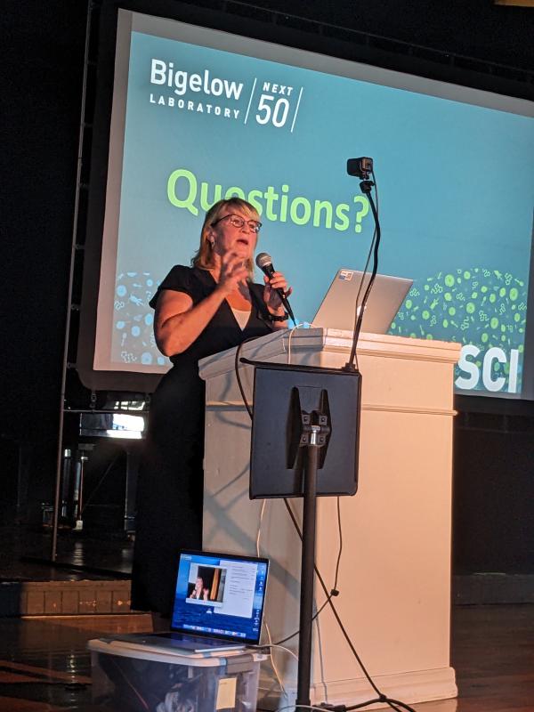 Deborah Bronk, president & CEO, Bigelow Laboratory for Ocean Sciences. CANDI JONETH/Boothbay Register