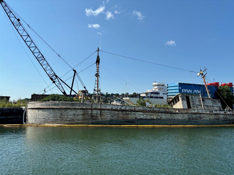 The Jacob Pike at Turners Island in South Portland. (Photo courtesy Sumner Pike Rugh)