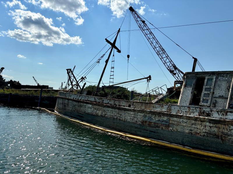 The Jacob Pike at Turners Island in South Portland. (Photo courtesy Sumner Pike Rugh)