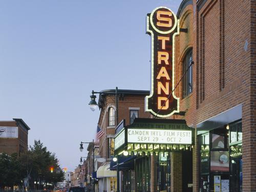Exterior of the Strand Theatre