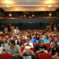 Strand Theatre movie audience
