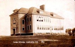 Camden High School (Photo courtesy of Camden-Rockport Historical Society)