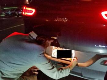 “Sadly, just prior to the Fusion Awards, the Chief of Police and I checked every car in the Husson University parking area for minor violations. Oddly, the only issue we discovered was on Katy Perry's vehicle.”