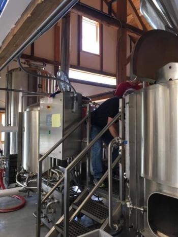 A state of the art brewing set up at Lake St. George Brewing. (Photo: Jenna Lookner)