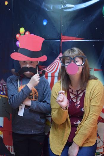 Landen Weaver and Sarah Roscoe. (Photo courtesy of the Thomaston Grammar School)