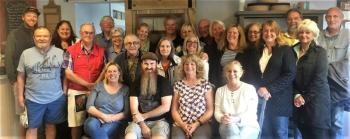 For the Friends of Windjammer Days, the countdown has begun … and they’re ready! LISA KRISTOFF/Boothbay Register