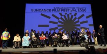 The Sundance stage, Jan. 23, 2020. (Photo courtesy Julia Schulz0)