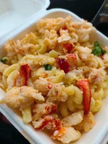 Lobster mac and cheese. Photo courtesy Mac Attack