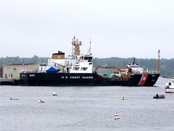 U.S. Coast Guard tender Abbie Burgess. (Photo courtesy Penobscot Maritime Heritage Association)