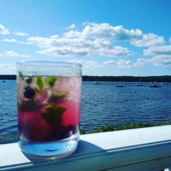 A Blueberry Mojito. Photo courtesy Jillian Liversidge