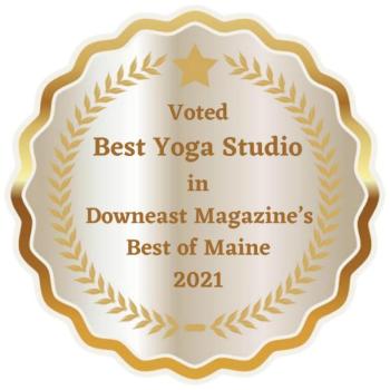 Crow Point Yoga in Boothbay Harbor is Best of Maine in its category, 2021. Courtesy image