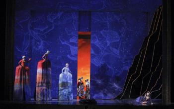 A scene from Strauss's "Ariadne auf Naxos." (Photo: Marty Sohl / Met Opera)
