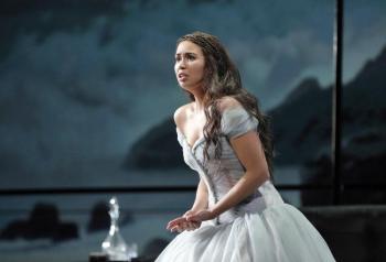 Nadine Sierra in the title role of Donizetti's "Lucia di Lammermoor." (Photo: Cory Weaver / San Francisco Opera)