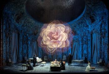 The prelude of Verdi's "La Traviata." (Photo by Jonathan Tichler / Met Opera)