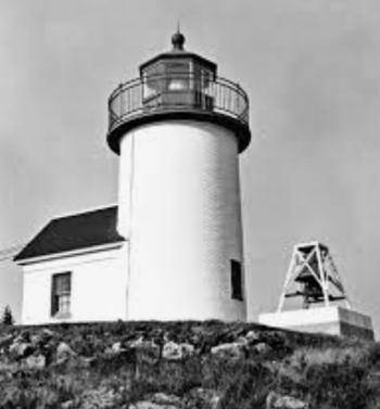 Curtis Island Lighthouse. (Photo courtesy Camden Historic Resources Committee)