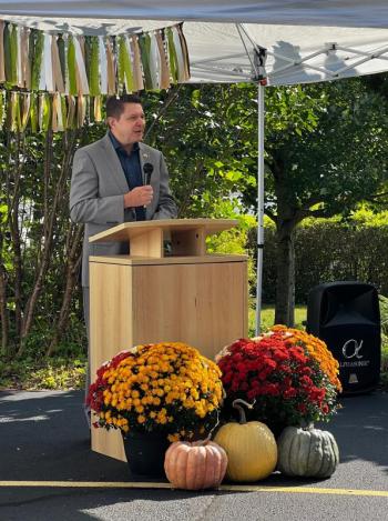 Dr. Todd Landy, Director, Office of Child and Family Services Department of Health and Human Services. (Photo courtesy Penobscot Bay YMCA)