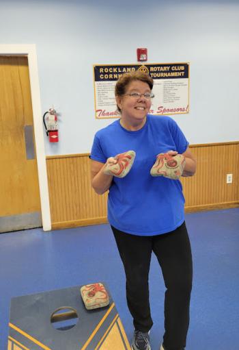 Rockland Rotarian Tena Wallace. (Photo courtesy Rockland Rotarians)