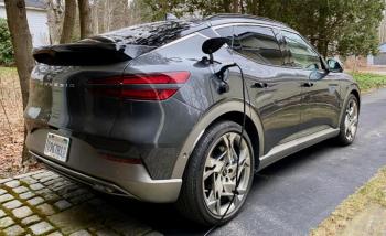 More new-school automotive tech done well: the Genesis GV60 Performance.