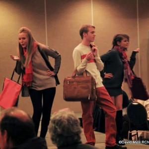 Last year’s “Rockland Has Style” event with models on the runway. (Photos courtesy Gordon Page)