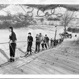 The old rope tow.