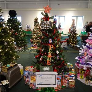 There are 42 trees ranging from Barbie to booze-themed. (photo by Erica Thoms)