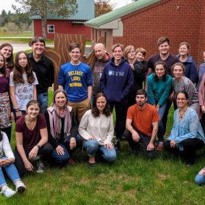 The cast of Into the Woods. (Photo courtesy Sarah Joy)