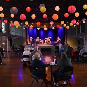 The Boneheads were first to bring the music back to the Opera House on July 3 to a sold out crowd of 50 socially distanced and masked fans. Peter Southwick photo