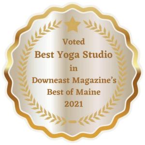 Crow Point Yoga in Boothbay Harbor is Best of Maine in its category, 2021. Courtesy image