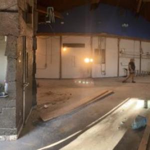A lot of renovating has been done this winter at the Maine State Aquarium in West Boothbay Harbor. Courtesy of Dottie Yunger