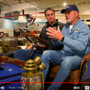 Toby Stinson and Tom Cotter. (Photo courtesy Owls Head Transportation Museum)