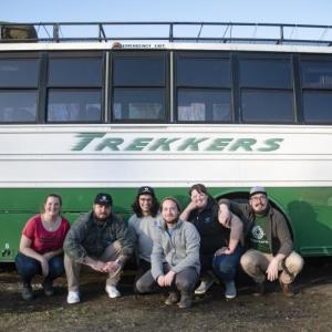 Trekkers’ Program Staff and AmeriCorps Members from left to right: Katlyn Rich, Mitchell Delfrate, Ryker Weaver, Kaleb Robinson, TJ Morris, and Brandon Caron. (Not pictured Myla Ferland, AmeriCorps Member). (Photo courtesy Trekkers)