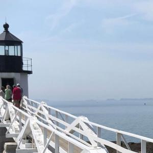 Marshall Point Lighthouse as seen on the last National Lighthouse Day in 2022. Photo by Kay Stephens