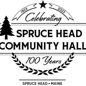 Community Hall Centennial logo. (Image by Bob Conquest)