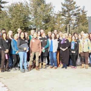 Leaders from across Maine representing universities, nonprofits, research institutions, business incubators, and more, gathered at Bigelow Laboratory's East Boothbay campus on Jan. 19 for the first meeting of a new marine science consortium. Leah Campbell photo