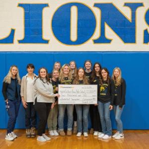 ConvenientMD partners with Belfast Area High School basketball. (Photo courtesy ConvenientMD)