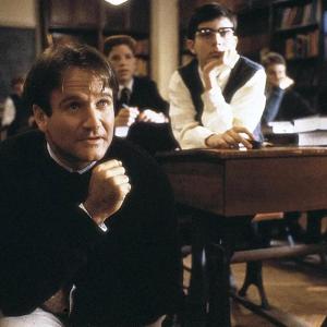 Robin Williams in a scene from Dead Poets Society. (Photo courtesy Strand Theatre)