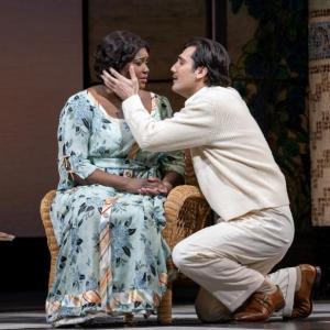 Angel Blue as Magda and Jonathan Tetelman as Ruggero in Puccini's "La Rondine." (Photo by Karen Almond / Met Opera)
