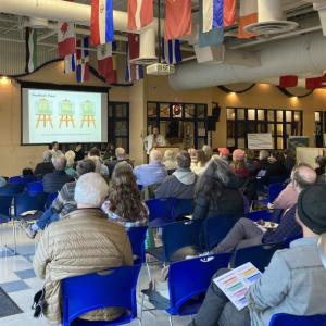 March 12 Design Meeting. (Photo courtesy Lesher Family Foundation)