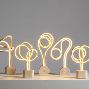 Yuri Kobayashi, Scribblr Lamps. (Photo courtesy Center for Furniture Craftsmanship)