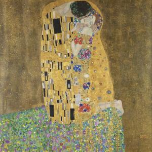 “The Kiss” by Gustav Klimt. (Photo courtesy Strand Theatre)