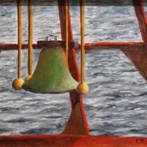"Red-Right-Returning" oil painting by Ed Botkin. (Photo courtesy Edgar Botkin)