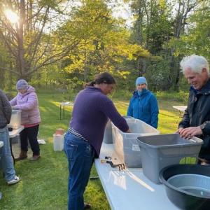 Worm Bin Workshop at Merryspring. (Photo courtesy Merryspring Nature Center)