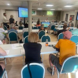 July 2 Public Design Meeting. (Photo courtesy Mary Jane Young)